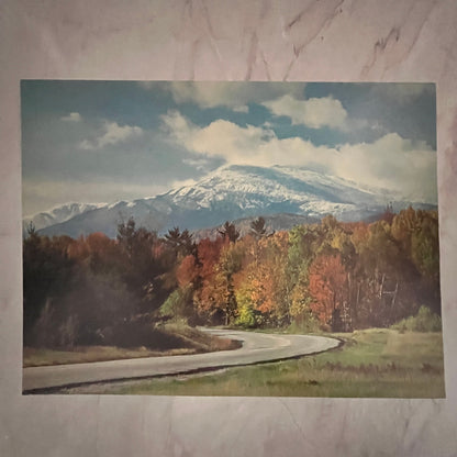 Mt Washington Gorham New Hampshire 12x16" Art Print FL1