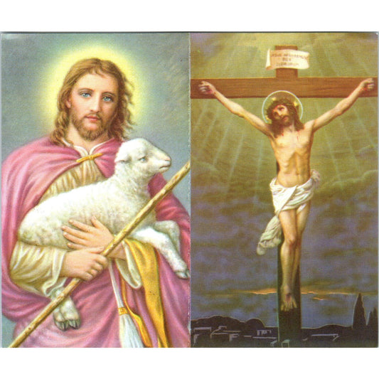 1973 Funeral Prayer Card Tomaso Titolo Simon & Jude Church Huntington Beach AE4