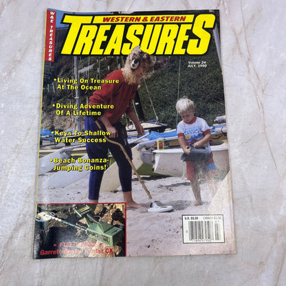 1990 July - Western & Eastern Treasures Magazine - Treasure Hunting Gold M12