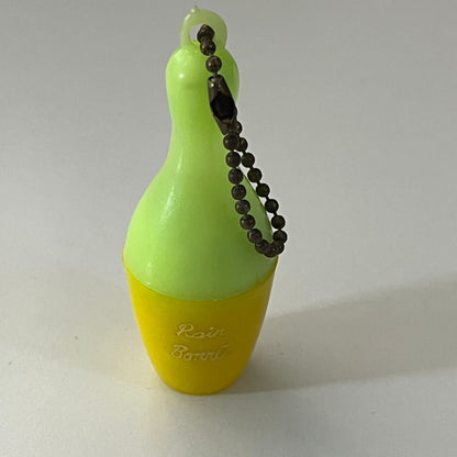 Vintage Celluloid Purse Mini Rain Bonnet Bowling Pin Keychain TK3
