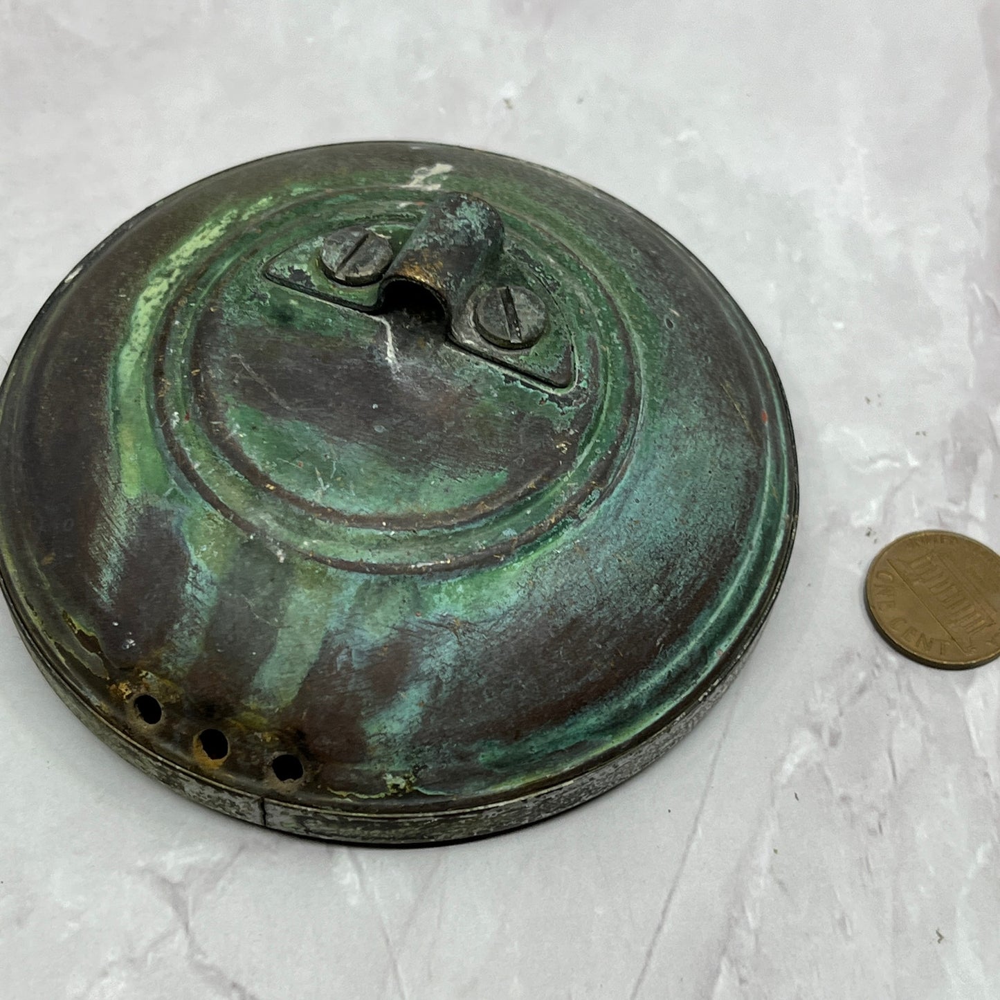 Vintage Airguide Thermometer Gauge Untested SC1