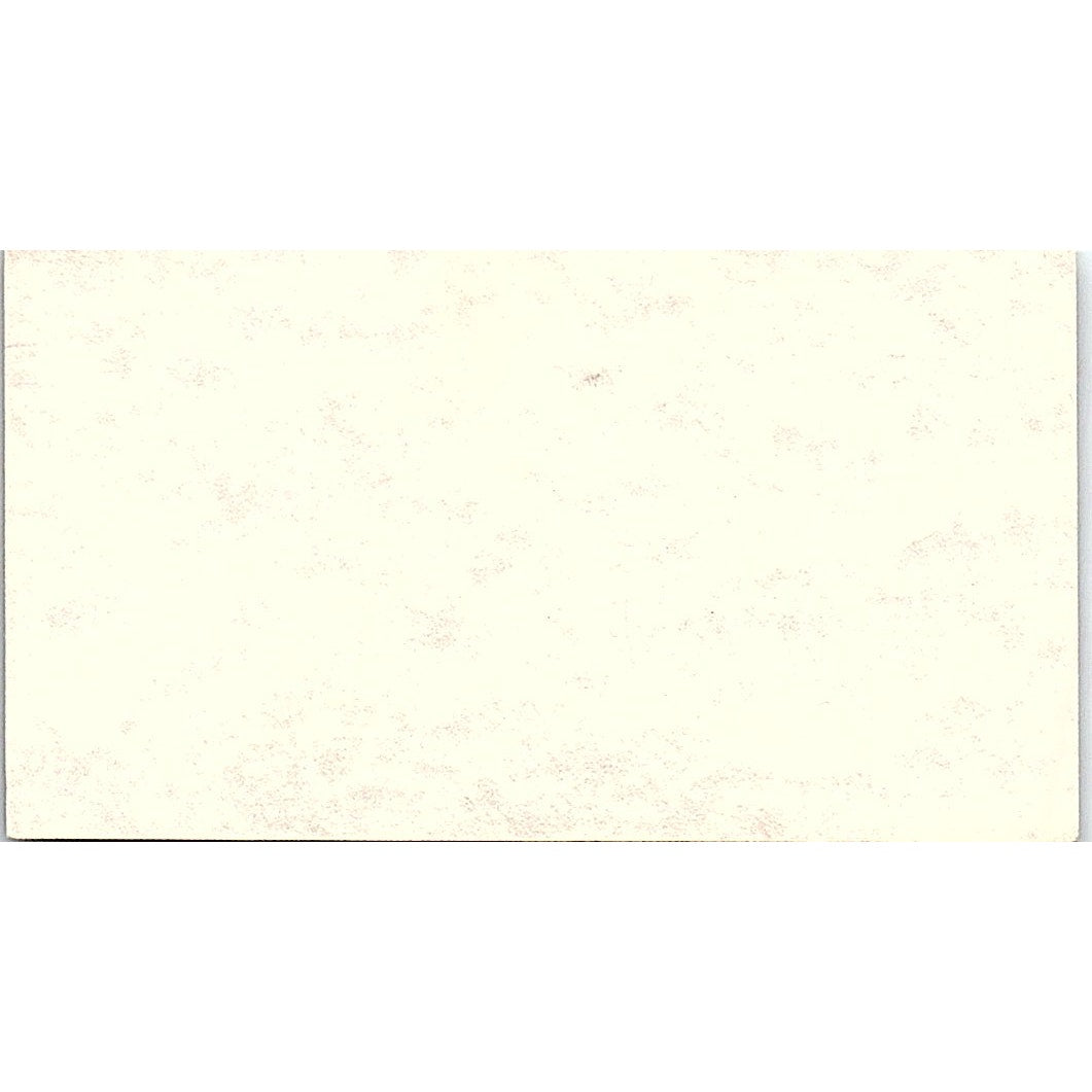 Rock Creek Mobile Home Park Raymond E Baumer Auburn CA Vtg Business Card SD9-B14