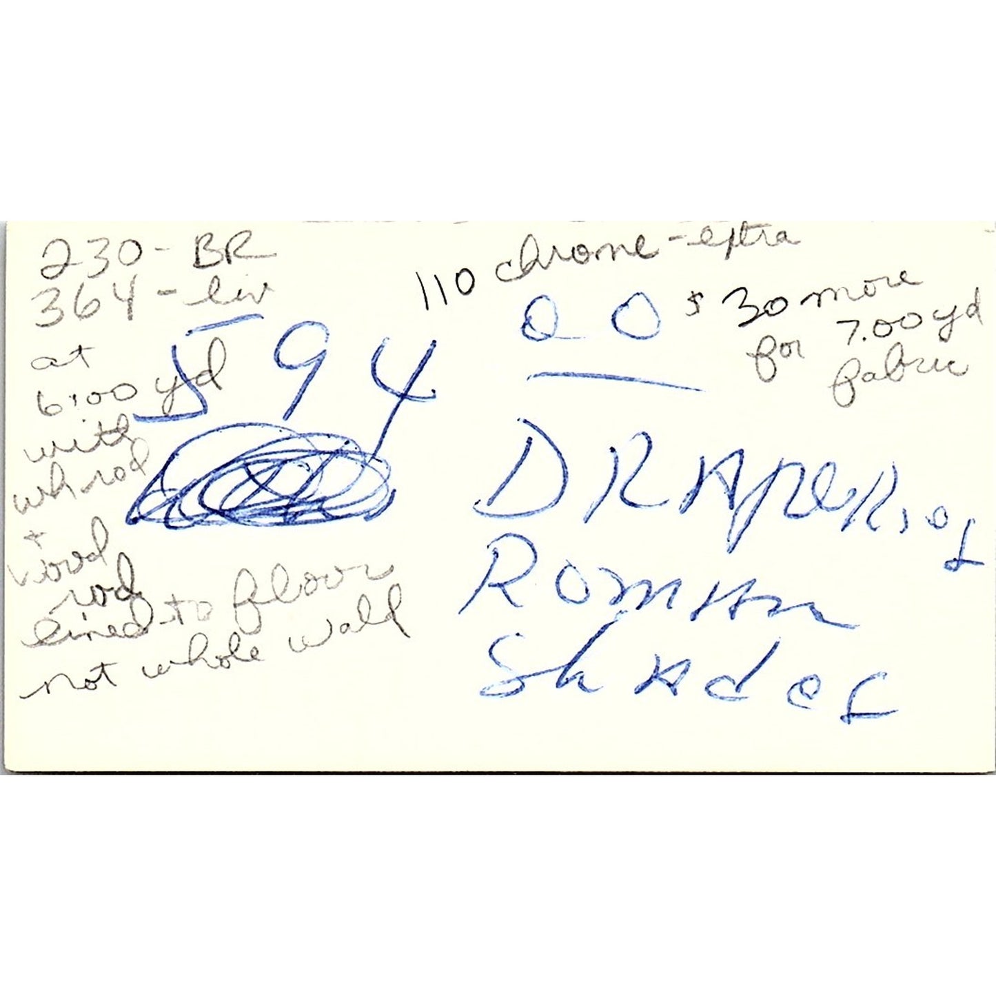 De La West Company Custom Upholstering Montrose Houston Business Card SF3-B6