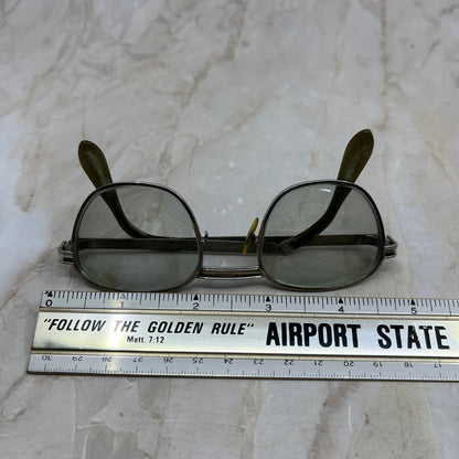 Vintage Titmus Silver Tone Sunglasses Eyeglasses Frames TD5G4-7
