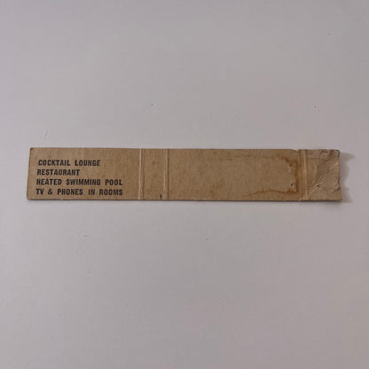 Bali-Hi Motor Hotel Phoenix Arizona Vintage Matchbook TB6-MB2-9
