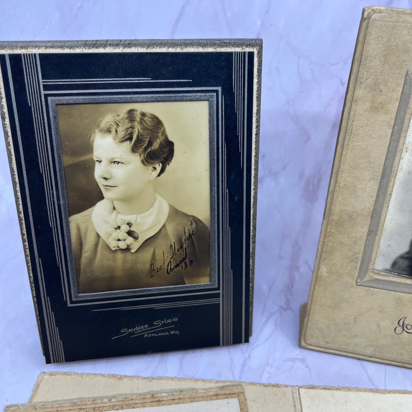 Lot of Vintage Photo Cabinet CDV Cards from Ashland Wisconsin TC5