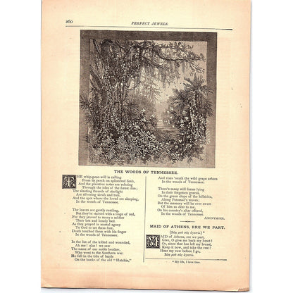 The Deserted Village Part First - Goldsmith 3 Pages 1884 Poem TA5-CJ-4