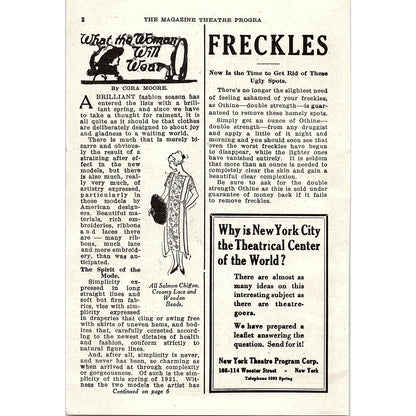 Jay - Thorpe Inc Millinery 24 Fifty-Seventh Street West New York 1921 Ad AF3-10