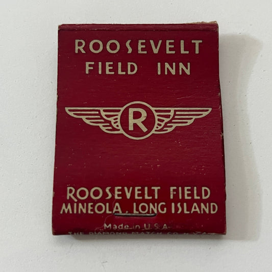 Roosevelt Field Inn Mineola Long Island NY Vintage Matchbook Cover TB8-MB-8