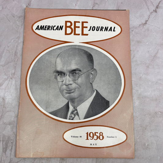 1958 May - American Bee Journal Magazine - Bees Beekeeping Honey M33