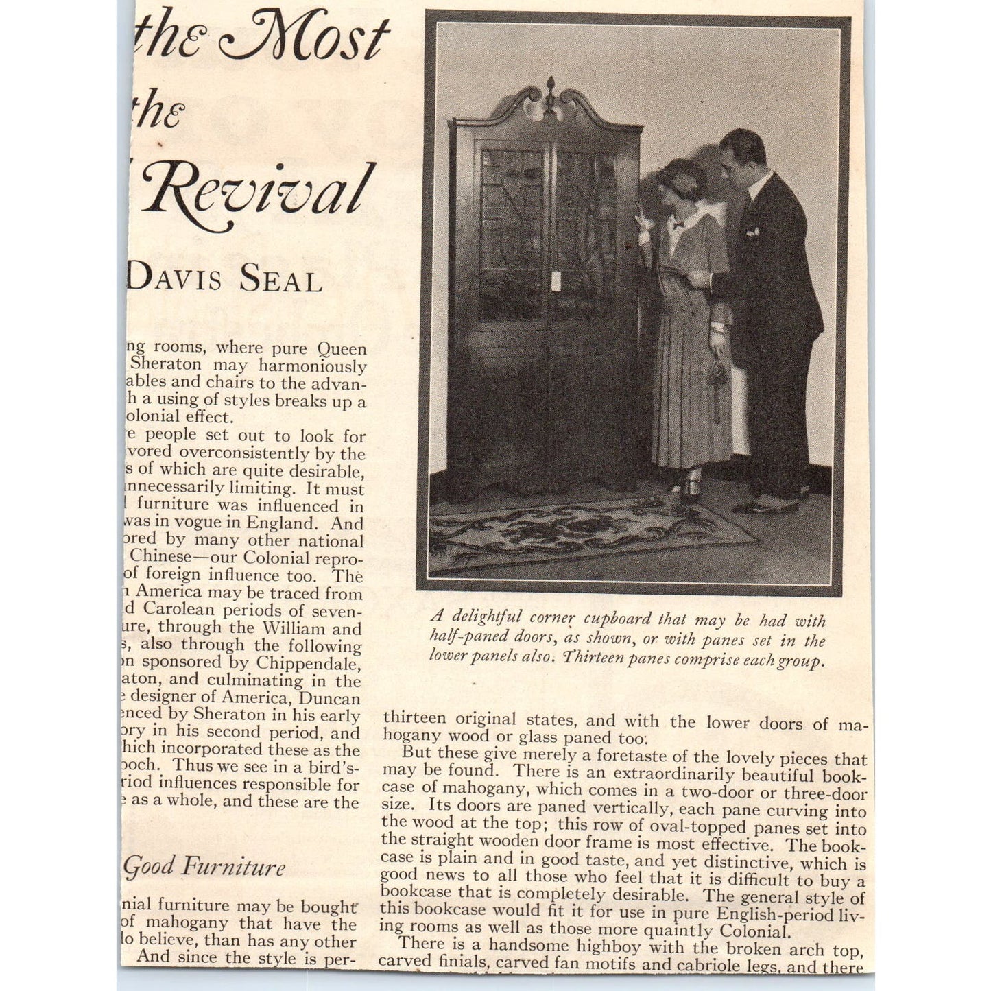 Buescher True Tone Saxophones Elkhart IN 1924 Magazine Ad AF7-LJ1