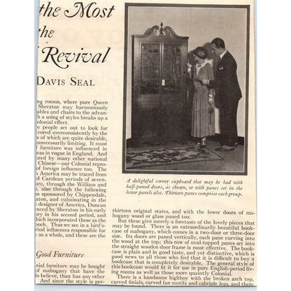 Buescher True Tone Saxophones Elkhart IN 1924 Magazine Ad AF7-LJ1