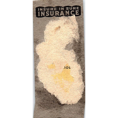 A.L. Martinson Ins Agent Eau Claire WI Vintage Matchbook Cover SC7-Y1