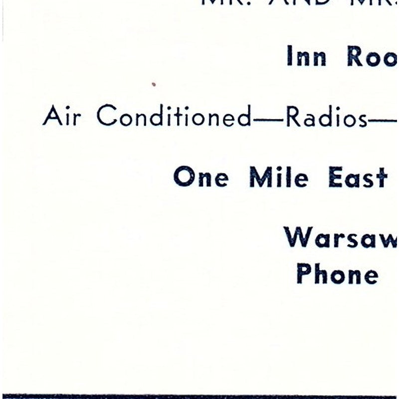 Hatfield Electric Service 315 E. Ft Wayne, Warsaw Indiana 1964 Ad AG1-S10