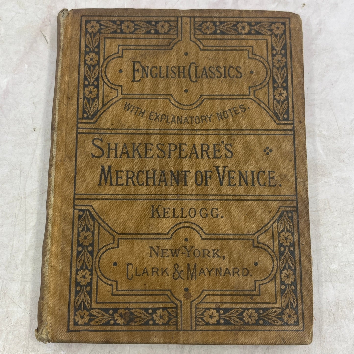 Shakespeare's Merchant of Venice 1882 English Classics TB6-SB