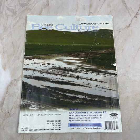 2010 March Bee Culture Magazine Bees Beekeeping Honey M8