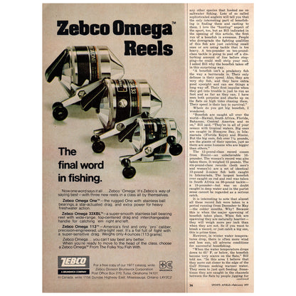 Motor-Guide Hawg Electric Outboard Trolling Motor 1977 Ad D25