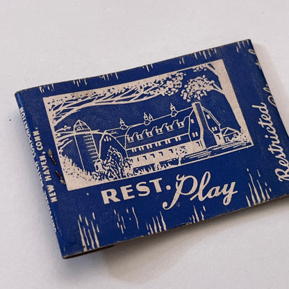 Jug End Barn in the Berkshires Vintage Matchbook Cover TB6-MB1-7