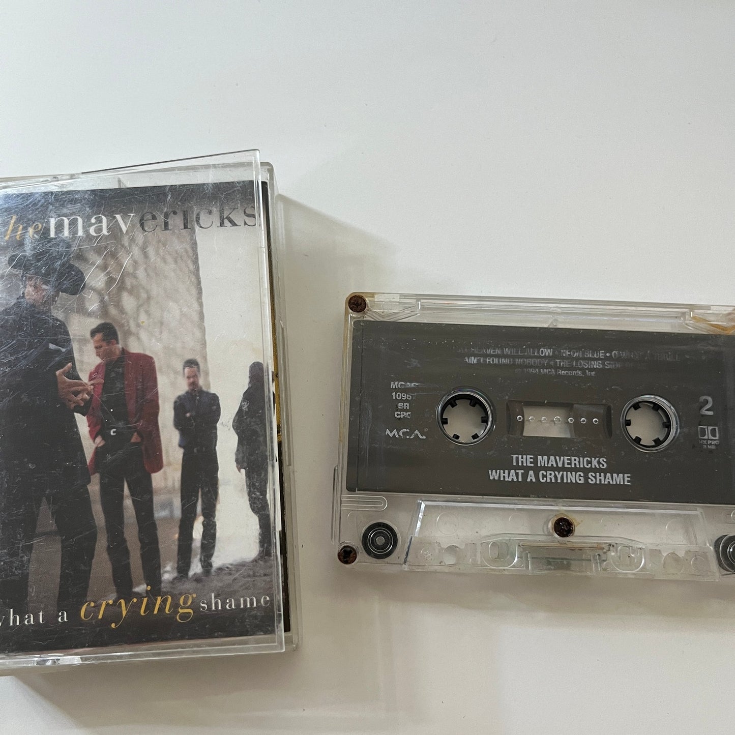 The Mavericks - What a Crying Shame Cassette Tape TB6-OT2