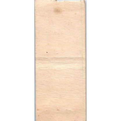 Cap's Hunter's Bar Le Capitaines Black Creek WI Vintage Matchbook Cover SD4-Y3