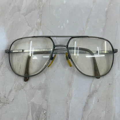 Retro Men’s Wrangler 568 Japan Aviator Sunglasses Eyeglasses Frames TD7-G4-9