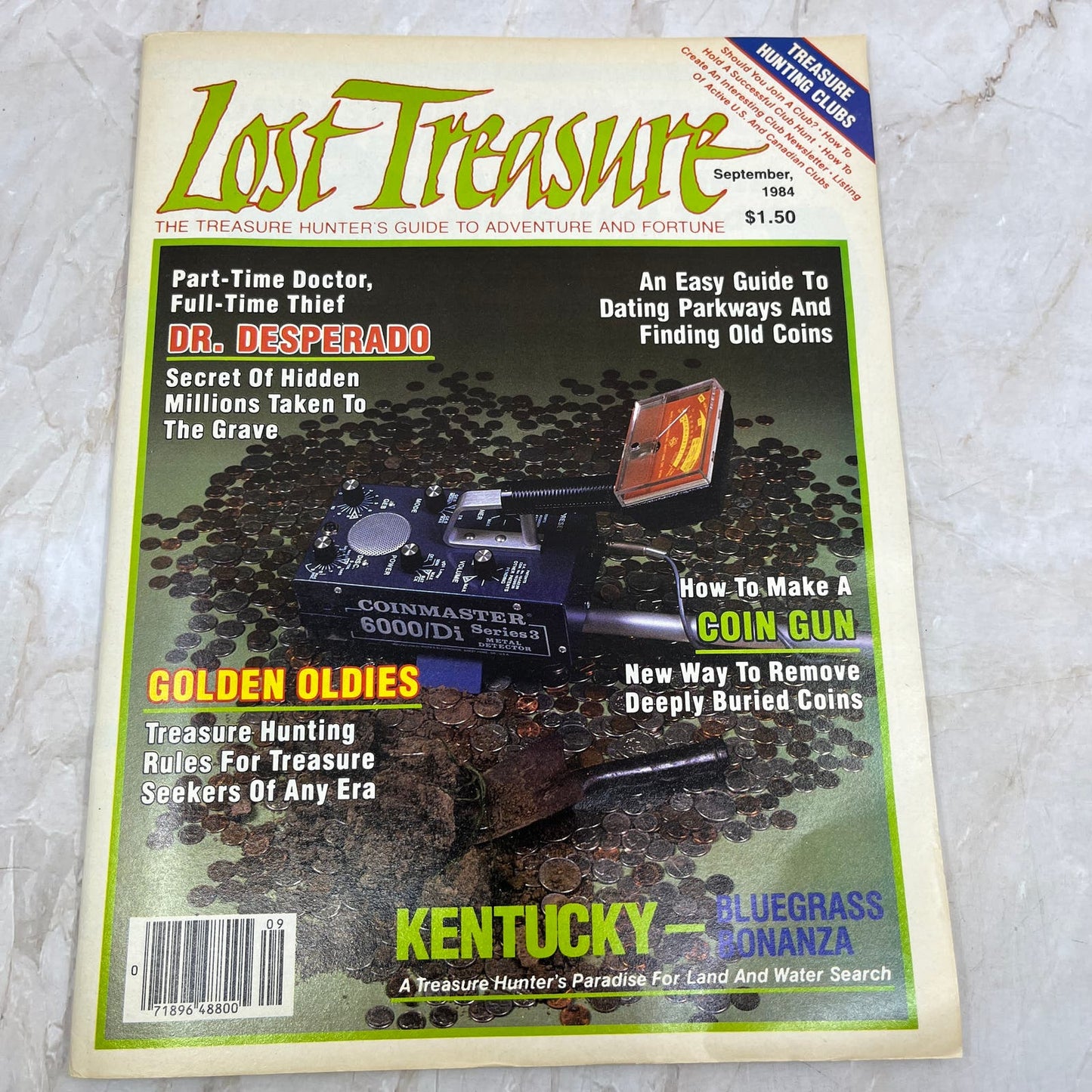 1984 Sept - Lost Treasure Magazine - Treasure Hunting Gold Prospecting M15