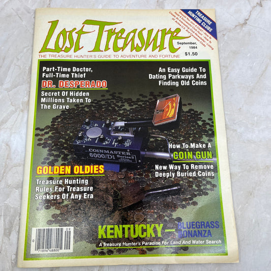 1984 Sept - Lost Treasure Magazine - Treasure Hunting Gold Prospecting M15