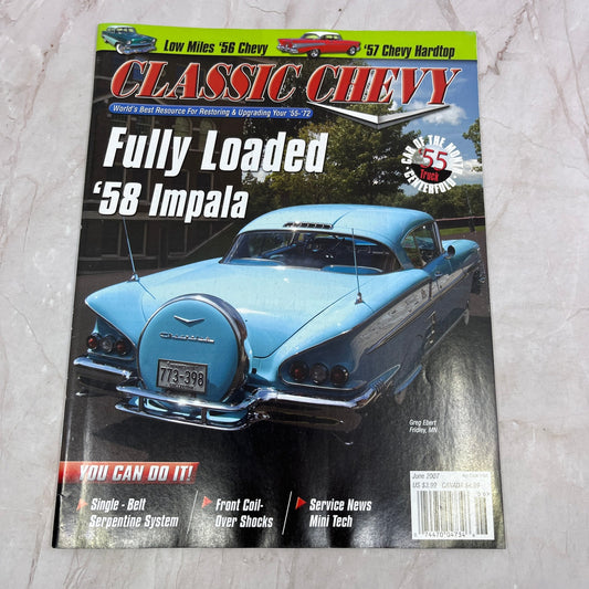 Single Belt Serpentine System - Classic Chevy Magazine - June 2007 M30