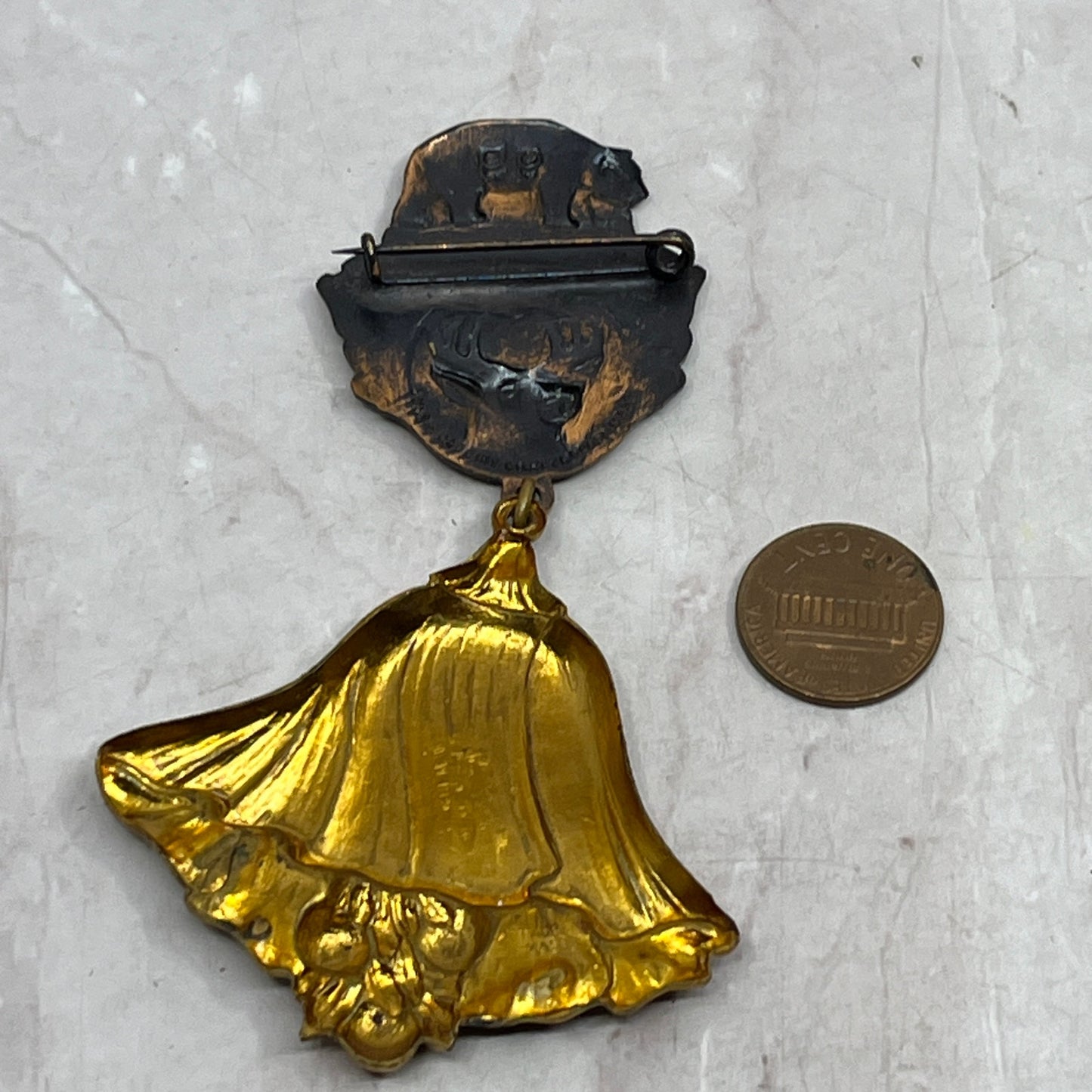 Los Angeles CA Elks 1909 BPOB Pin Pinback Button SF4