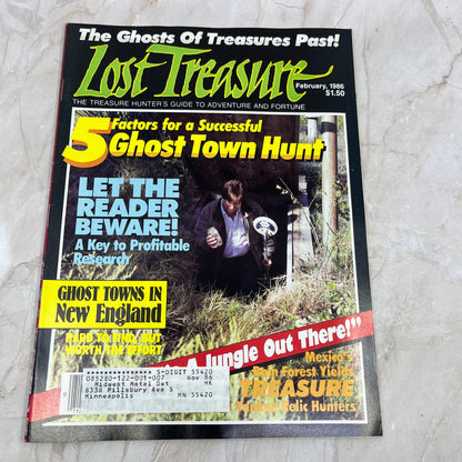 1986 Feb - Lost Treasure Magazine - Treasure Hunting Gold Prospecting M15