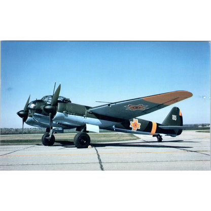 Junkers JU-88D-1 Zerostoerer Vintage Postcard PC19