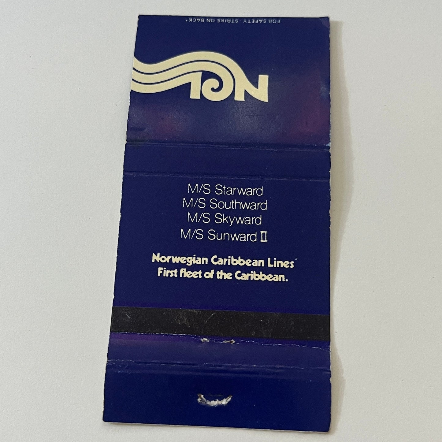 NCL Norwegian Caribbean Lines Vintage Matchbook Cover MM5-7