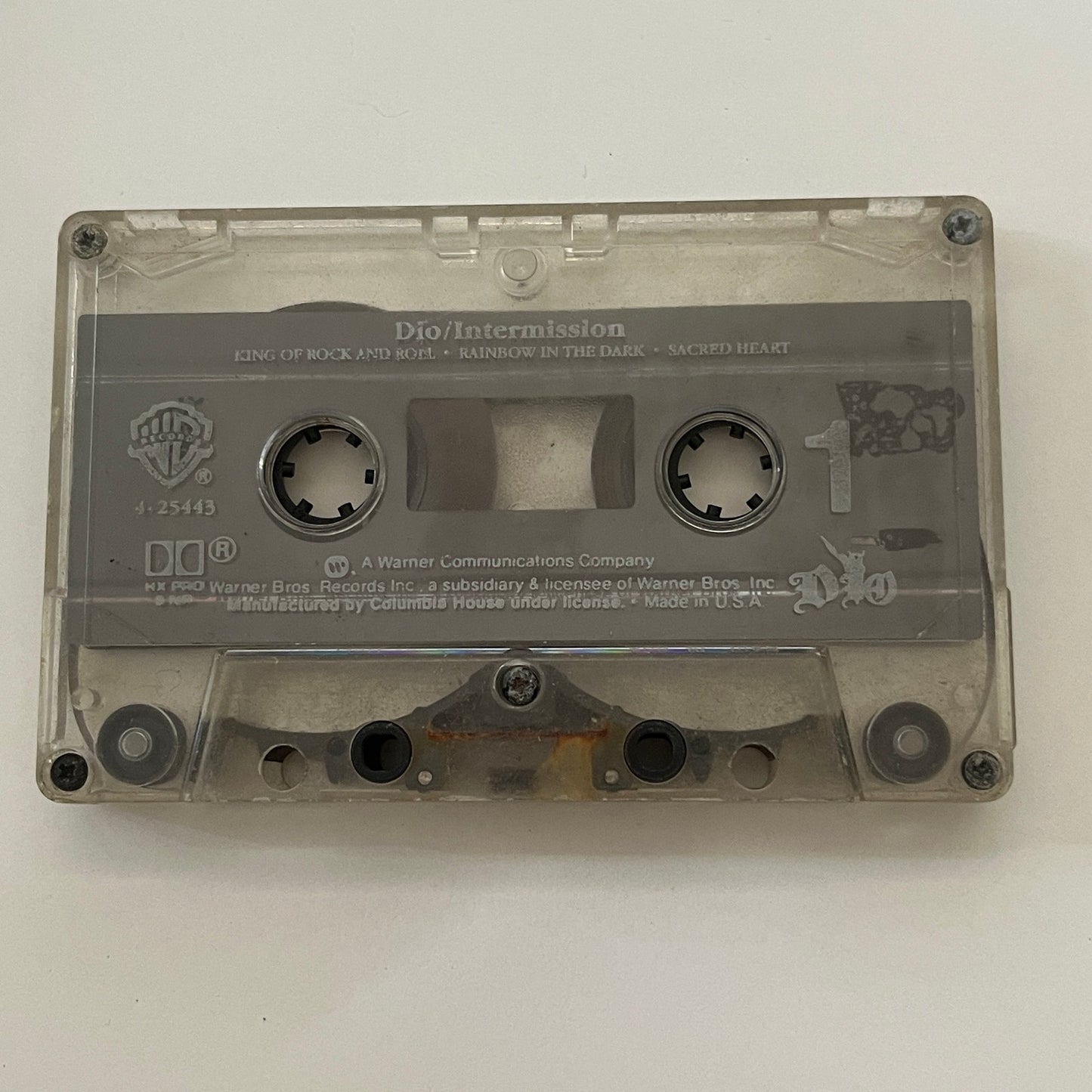 Dio - Intermission Cassette Tape TB6-OT2