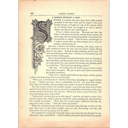 The Gambler's Wife - Dr. Coates, Metrical Feet - Coleridge 1884 Poem TA5-CJ-2