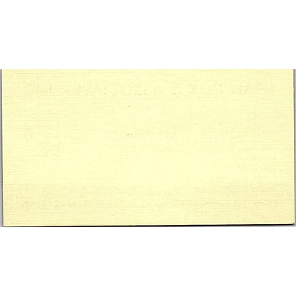 Dean Cox & Associates Billy Cox Houston Texas Vintage Business Card SB4-B3
