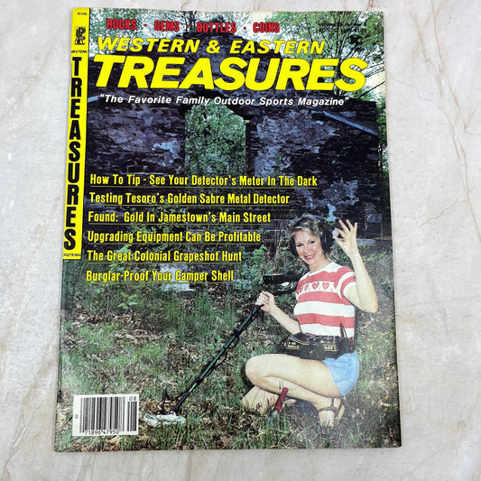 1985 August - Western & Eastern Treasures Magazine - Treasure Hunting Gold M12
