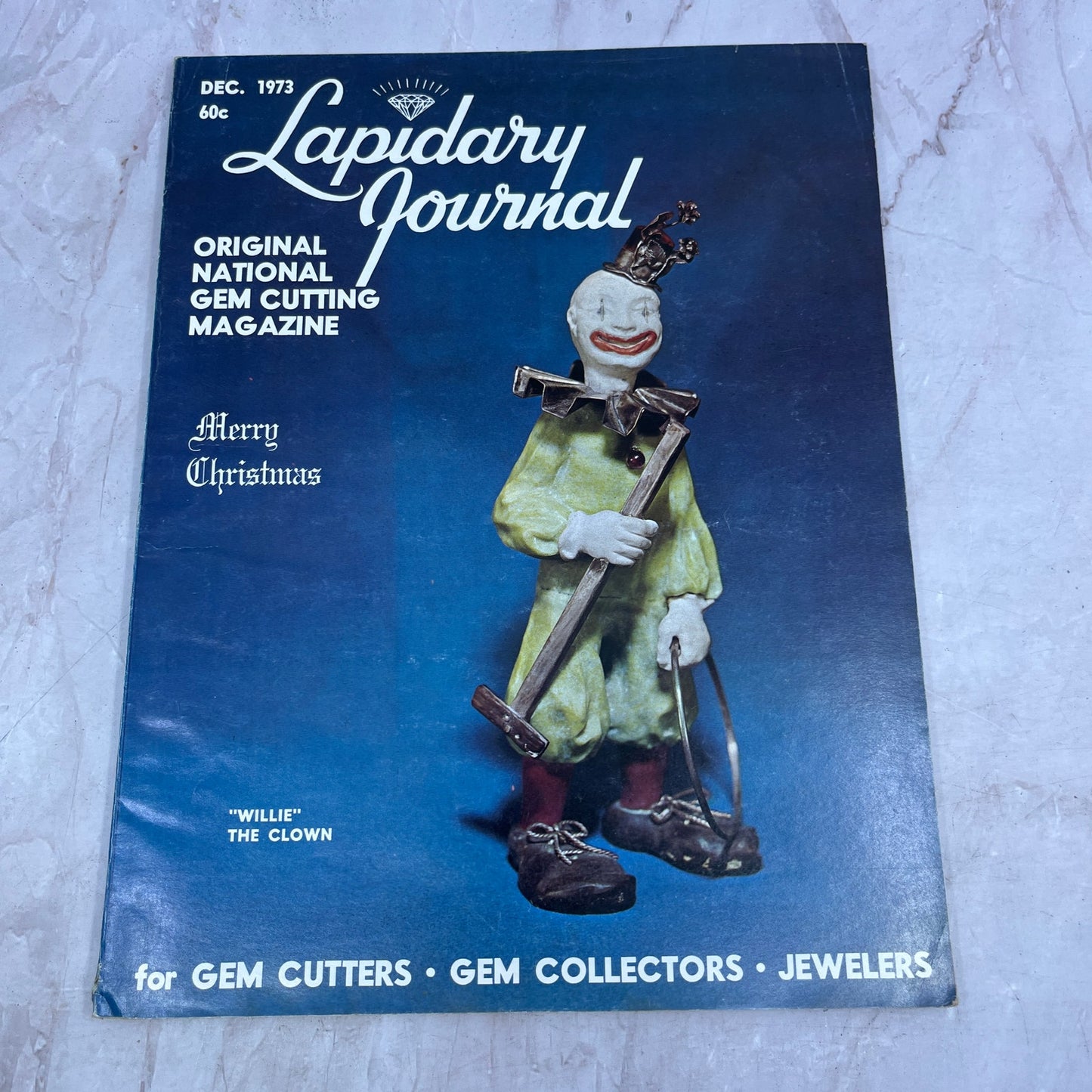 Willie The Clown - Lapidary Journal Magazine - Dec 1973 M22