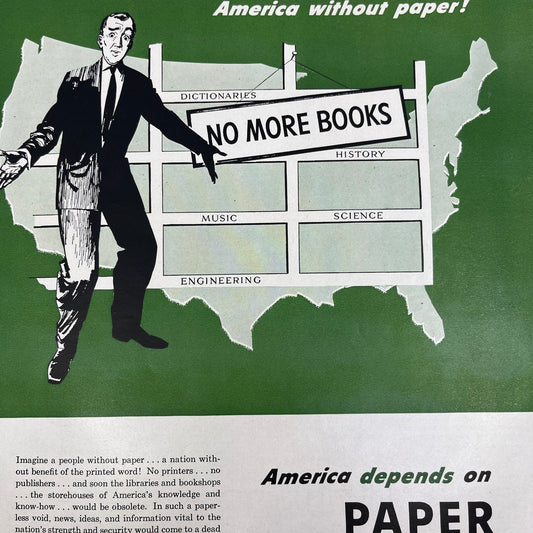 Beloit Iron Works Paper Products Beloit WI 1951 Magazine Ad FL6-10