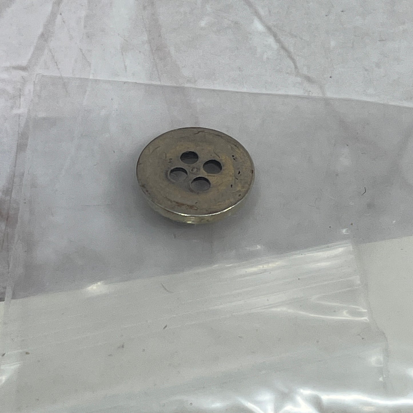 WWII Navy Shot Gun Rifle 12 Gauge Plastic Metallic Button SF4