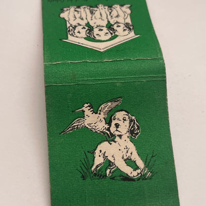The Setter Family Dogs No. 4 By Colgate Vintage Matchbook Cover MM4-2