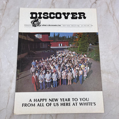 1979 Jan/Feb/Mar Discover Treasure Hunting Magazine White's Electronics Inc M11