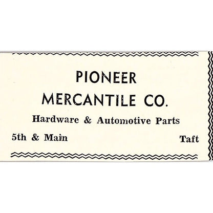 Pioneer Mercantile Co, Taft Sporting Goods - Taft CA 1965 Ad AF8-S24