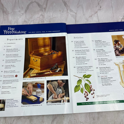 Bandsaw Blade Test - Apr 2004 No 169 - Taunton's Fine Woodworking Magazine M34