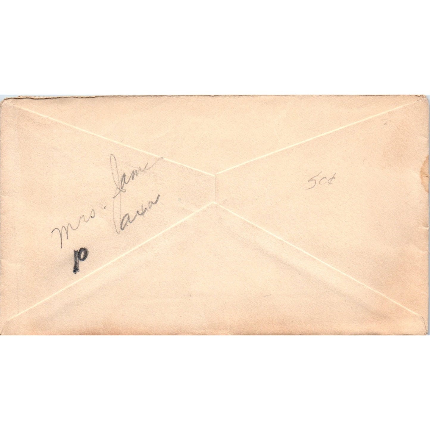 1911 San Angelo Texas to Fred Williams Postal Cover Envelope TG7-PC1