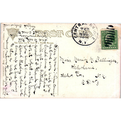 1909 Arthur Capper Success Series Motivational Postcard PC8