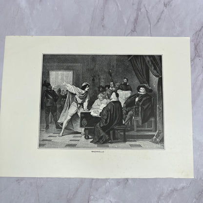 Masaniello Antique 8.5x11.5" Engraving Art Print V20