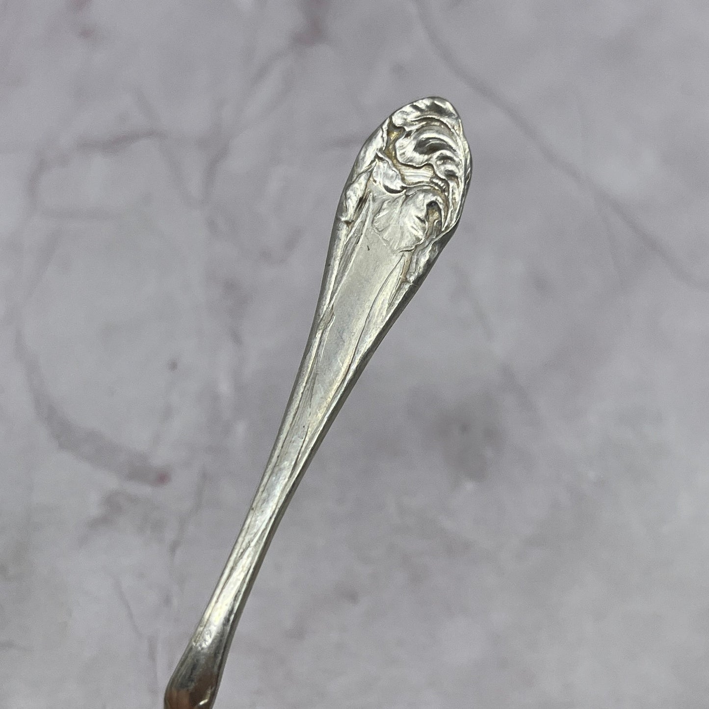 Community Plate Fleur De Luce 1904 Youth Baby Spoon 4.5" Silverplate TC5-OS-17