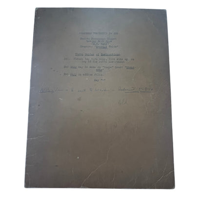 1920s Weston Laboratory Standard Voltmeter Ephemera Lot TG2-OB