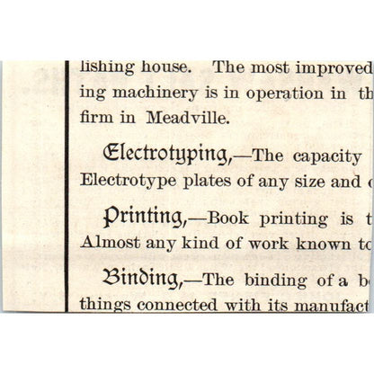 Warsaw Salt Baths John C. Fisher Warsaw NY c1890 Victorian Ad AE8-CH8