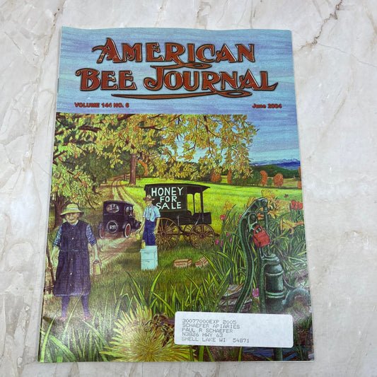 2004 June American Bee Journal Magazine Bees Beekeeping Honey M7